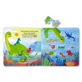 Dinosaur Board Book with 8 Jigsaw and a Cute Story