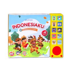 INDONESIAKU Soundbook Literasi Budaya with 10 Tombol Lagu Indonesia