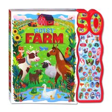 Noisy Farm Sounds Board Book With 50 Sounds!