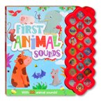 First Animal Sounds Board Book With 22 Animal Sounds!
