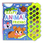 Sleepy Animal Friends Sounds Board Book With 22 Animal Sounds!