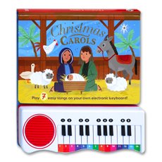 Christmas Carols Piano Board Book (Play 7 Easy Songs on Your own Electronic Keyboard!)