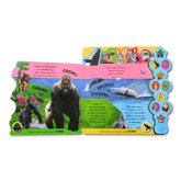 Incredible Animals Tabbed Sound Board Book with 10 Animals Sounds & Discover the Biggest, Fastest and strangest creature on the planet!