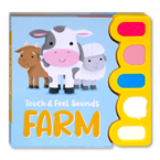 FARM Touch & Feel Sounds Board Book 