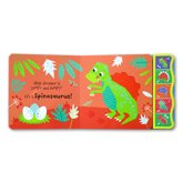 Dinosaurs - Touch and Feel Board Book with 5 Dino Sounds