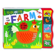 On the Farm - Touch and Feel Board Book with 5 Farm Sounds