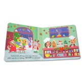 Merry Christmas Push Pull Slide Board Book