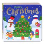 Merry Christmas Push Pull Slide Board Book