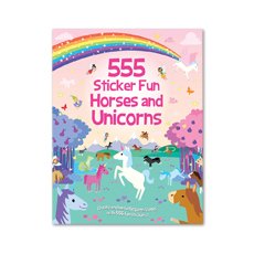 555 Sticker Fun HORSES AND UNICORNS Sticker Book