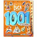 Disney Pixar LUCA 1001 Stickers Book (Includes Colouring, Activities, Foil Stickers And Giant Wall Sticker!)