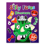 Silly Faces Dinosaurs Sticker Book With Over 50 Stickers