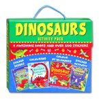 Dinosaurs Activity Pack 4 Awesome Books and Over 300 Stickers
