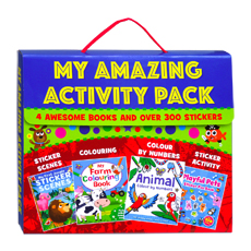 My Amazing Activity Pack With 4 Awesome Books And Over 300 Stickers
