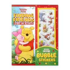 Disney Winnie the Pooh Finding Friends Story and Activity - Includes awesome bubble stickers