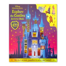 Disney Princess Explore the Castles Activity Book Over 400 sticker (Sticker Scenes, Puzzles to Solve and More!