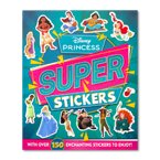 Disney Princess Super Stickers with over 150 enchanting stickers to enjoy!