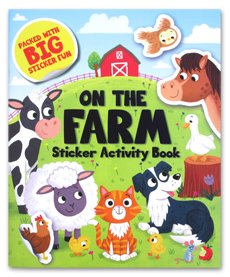 On The Farm Sticker Activity Book (Packed with BIG Sticker Fun)