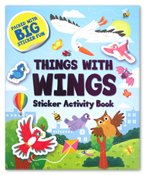 Things With Wings Sticker Activity Book (Packed with BIG Sticker Fun)