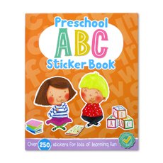 Preschool ABC Sticker Book (Over 250 Sticker for Lots of Learning Fun)