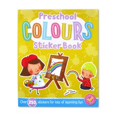 Preschool Colours Sticker Book (Over 250 Sticker for Lots of Learning Fun)