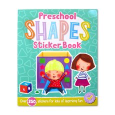 Preschool Shapes Sticker Book (Over 250 Sticker for Lots of Learning Fun)