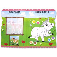 Funtastic Farm Activity Book Packed With Puffy Stickers