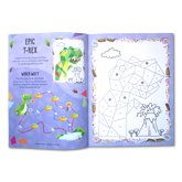 Epic Shiny Sticker Art Book (Create and Colour 12 Mosaic!)