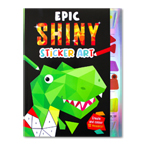 Epic Shiny Sticker Art Book (Create and Colour 12 Mosaic!)
