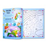 Magical Shiny Sticker Art Book (Create and Colour 12 Mosaic!)