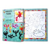 Magical Shiny Sticker Art Book (Create and Colour 12 Mosaic!)