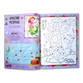 Magical Shiny Sticker Art Book (Create and Colour 12 Mosaic!)