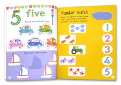 123 Big Stickers For Little Hands - Sticker Activity Books