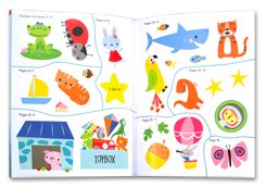 123 Big Stickers For Little Hands - Sticker Activity Books