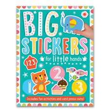 123 Big Stickers For Little Hands - Sticker Activity Books