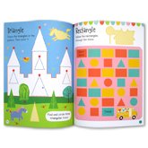 Early Learning Sticker Activity Book - Big Stickers For Little Hands (Packed Full of 123, ABC, Animals, Colours and Shapes!)