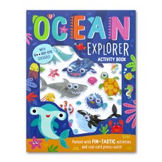 Ocean Explorer Activity Book With Googly-eye Stickers