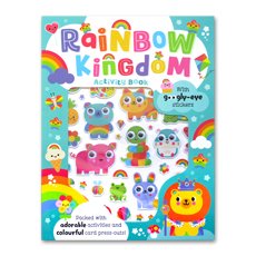 Rainbow Kingdom Activity Book With Googly-eye Stickers