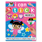 I Can Stick Fairies Sticker Activity Book With Fun Shaped Stickers to Complete Simple Scenes!