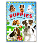 PUPPIES Sticker Activity Book with more than 100 stickers