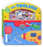 Stick & Play My Toolbox Board Book With Reusable Stickers (Bisa Copot-Tempel)