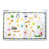 Sticker Book Treasury ABCs & 123s with Over 350 Reusable Sticker