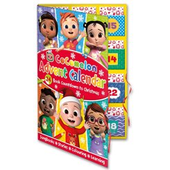 Cocomelon Advent Calendar: Count down to Christmas with 24 books (Songbooks, Stories, Colouring, and Learning)