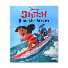 Disney Stitch Ride the Waves - Picture Story Book