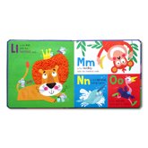 L is For Lion A Funny, Fuzzy, Furry animal ABC! Board Book	