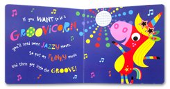 If You Want to be a Groovicorn Board Book with Rainbow Touchy-Feely Furry Cover