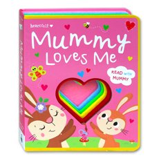 Mummy Loves Me - Read with Mummy Book with touch & feel felt