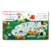 Never Touch the Grumpy Pets Count the 5 Grumpy Pets... If you DARE! - Touch and Feel Board book