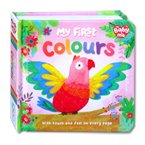 My Baby & Me - My First Colours Board Book (With touch and feel on every page)