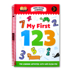 Help with Homework - My First 123 Wipe-Clean Learning Book with Pen