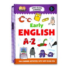 Help with Homework - Early English Wipe-Clean Learning Book with Pen